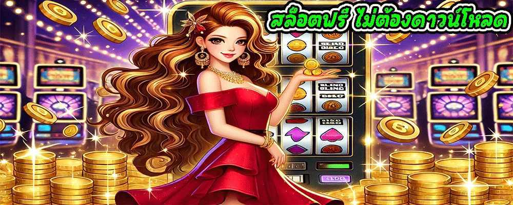 สล็อตฟรี ไม่ต้องดาวน์โหลด