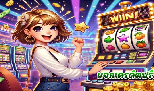 แจกเครดิตฟรีสล็อต